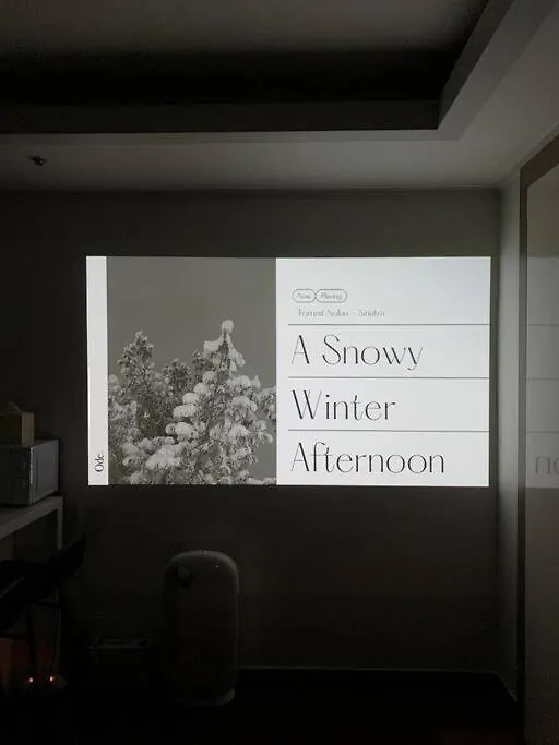 Woodream-Beam Projector-6 Min Gangnam Stn Lägenhet Seoul