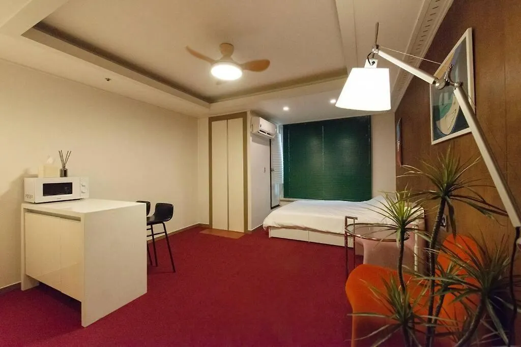 Apartmán Woodream-Beam Projector-6 Min Gangnam Stn Soul